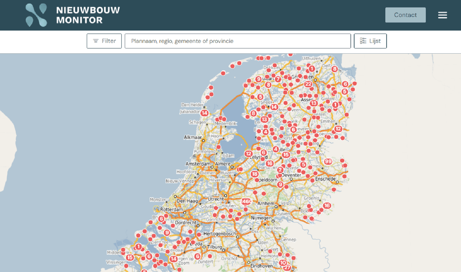 Informatiemanagement Nieuwbouwprojecten Nederland - Rogeo.nl